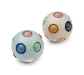 Liewood Puzzelbal Solene 2-Pack Ice Blue Multi Mix Liewood Puzzelbal Solene 2-Pack Ice Blue Multi Mix