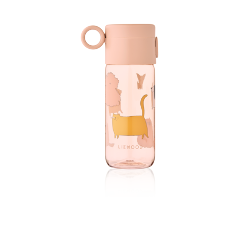 Liewood Drinkfles Clemence Bottle 350ml Cats and Dogs Sandy