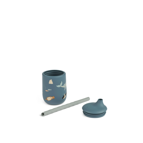 Liewood Sippy Cup Ellis Arctic Sea Ocean view