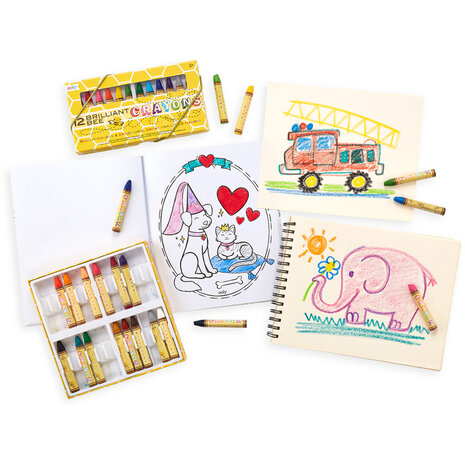 OOLY Krijtjes Brilliant Bee Crayons OOLY Krijtjes Brilliant Bee Crayons