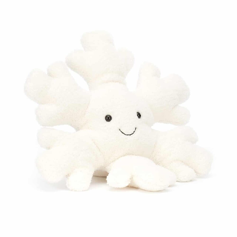 Jellycat Knuffel Amuseable Snowflake Sneeuwvlok Large Jellycat Knuffel Amuseable Snowflake Sneeuwvlok Large