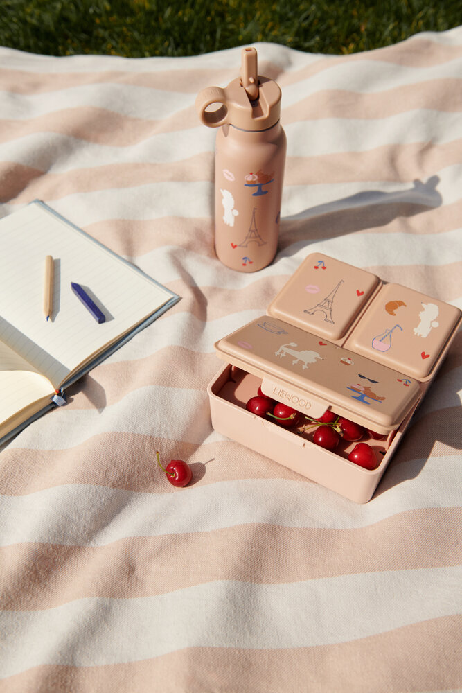 Liewood Drinkfles Falk 350 ml Paris Pale Tuscany Liewood Drinkfles Falk 350 ml Paris Pale Tuscany