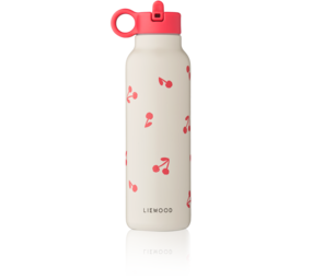 Liewood Drinkfles Falk Water Bottle 500 ml Cherries Sandy Liewood Drinkfles Falk Water Bottle 500 ml Cherries Sandy