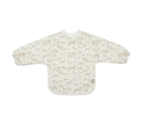 Jollein Slab Waterproof Lange Mouw Animals Olive Green Jollein Slab Waterproof Lange Mouw Animals Olive Green