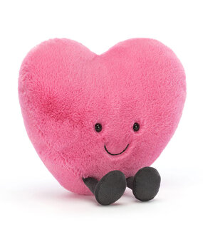 Jellycat Amuseable Pink Heart Large 2
