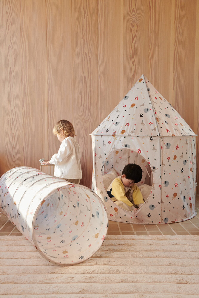 Liewood Kruiptunnel Pop-up Emmanuel Peach Sea Shell