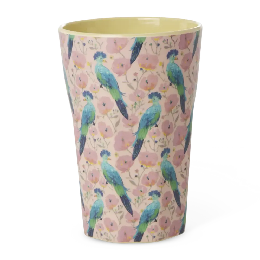 Rice Melamine Beker Exotic Bird Rice Melamine Beker Exotic Bird