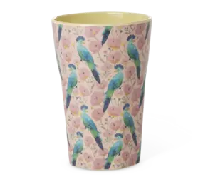 Rice Melamine Beker Exotic Bird Rice Melamine Beker Exotic Bird