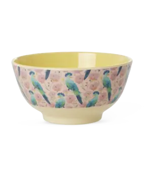 Rice Melamine Kom Exotic Bird Medium Rice Melamine Kom Exotic Bird Medium