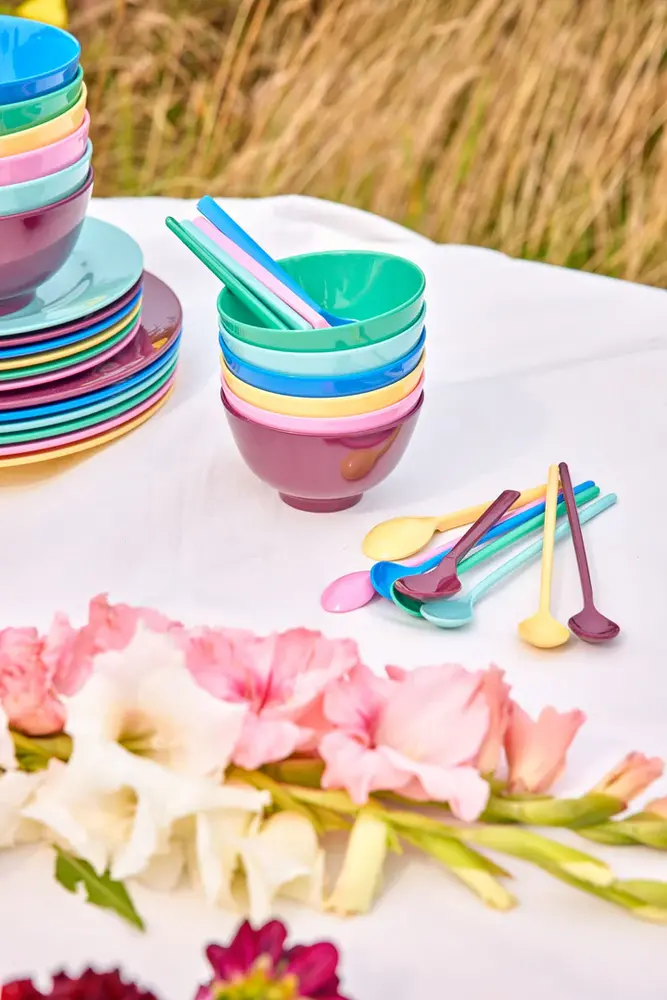 Rice Melamine Kom Show Your True Colors Small 6-pack Rice Melamine Kom Show Your True Colors Small 6-pack