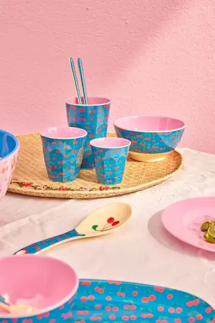 Rice Melamine Beker - Large - Cherry Love