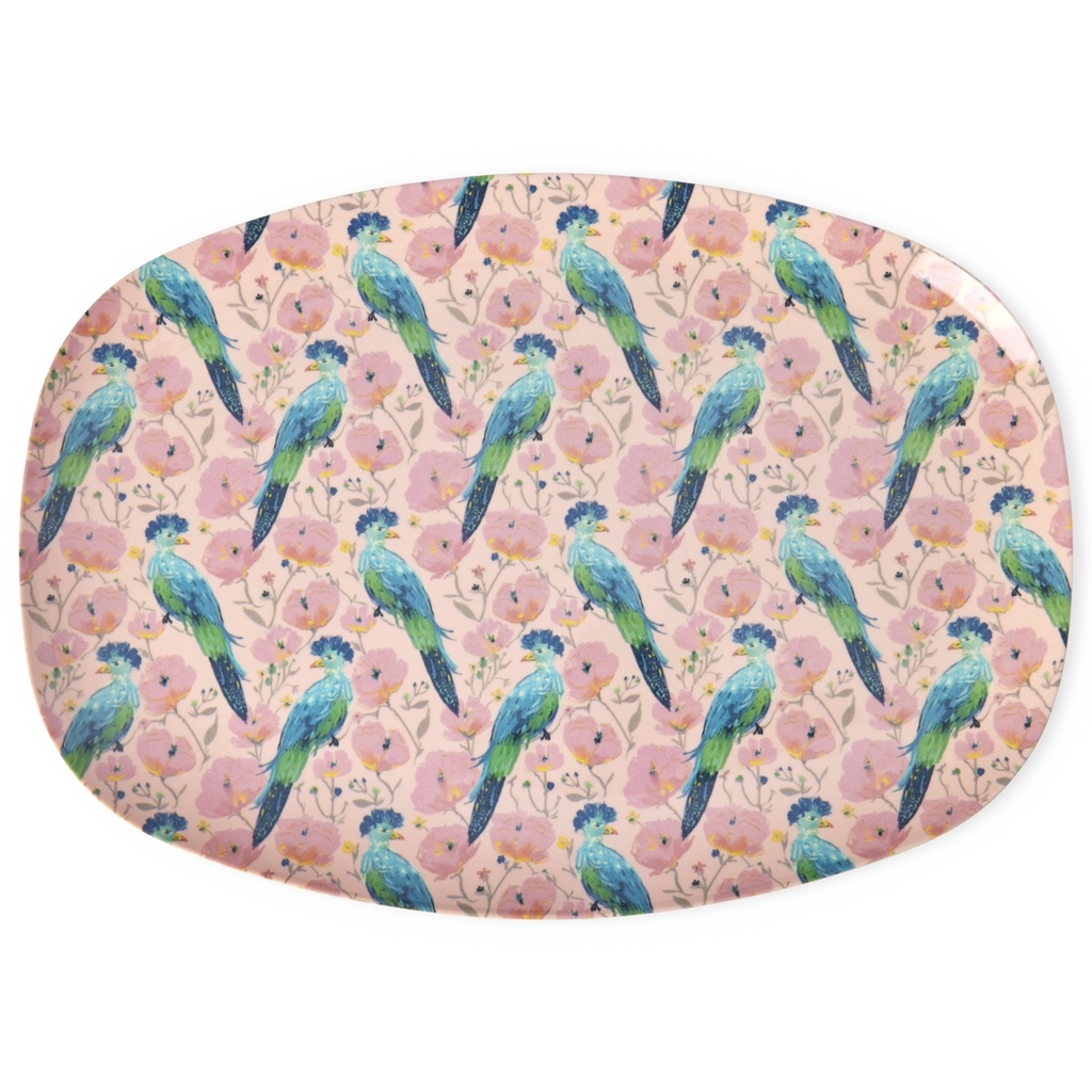 Melamine Bord Exotic Bird afbeelding