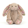 Jellycat Knuffel Blossom Beige Bunny Petal Little Jellycat Knuffel Blossom Beige Bunny Petal Little