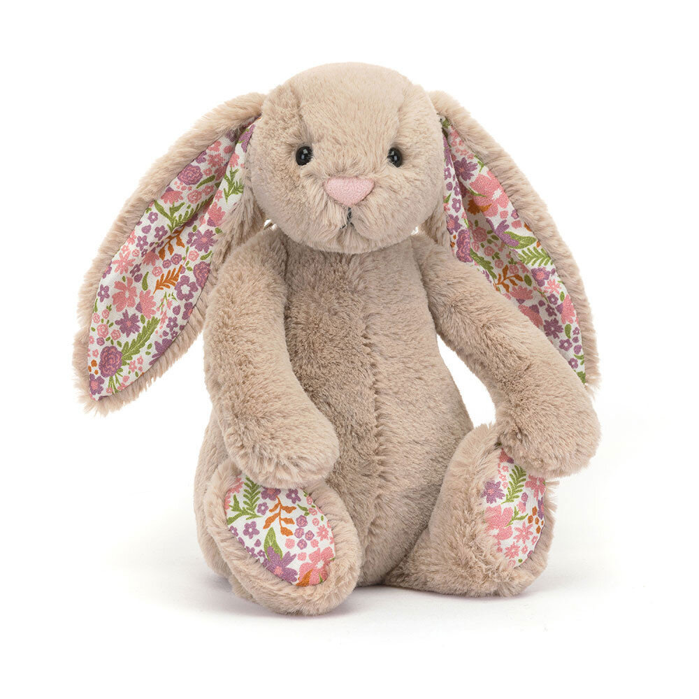 Jellycat Knuffel Blossom Beige Bunny Petal Little Jellycat Knuffel Blossom Beige Bunny Petal Little