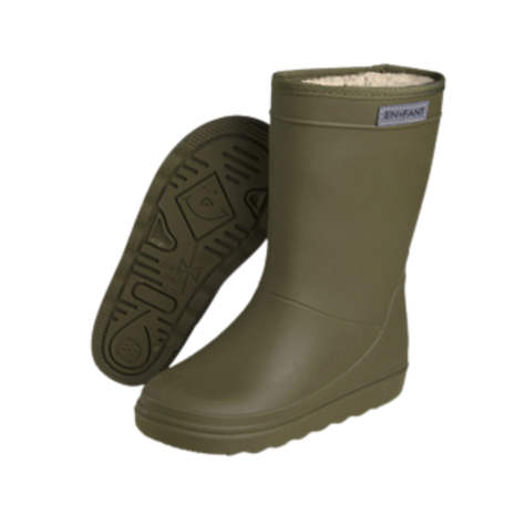 EnFant Regenlaarsjes Thermoboots Ivy Green EnFant Regenlaarsjes Thermoboots Ivy Green