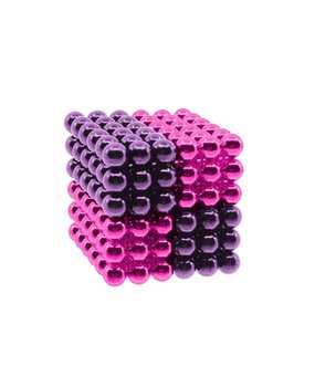 Neocube Magneet balletjes 216 stuks Lila Pink Neocube Magneet balletjes 216 stuks Lila Pink