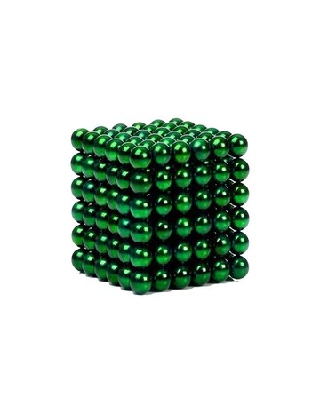 Neocube Magneet balletjes 216 stuks Groen Neocube Magneet balletjes 216 stuks Groen