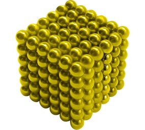 Neocube Magneet balletjes 216 stuks Goud Neocube Magneet balletjes 216 stuks Goud