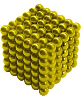 Neocube Magneet balletjes 216 stuks Goud Neocube Magneet balletjes 216 stuks Goud