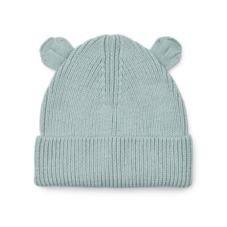 Liewood Muts met Oortjes Gina Beanie Ice Blue Liewood Muts met Oortjes Gina Beanie Ice Blue