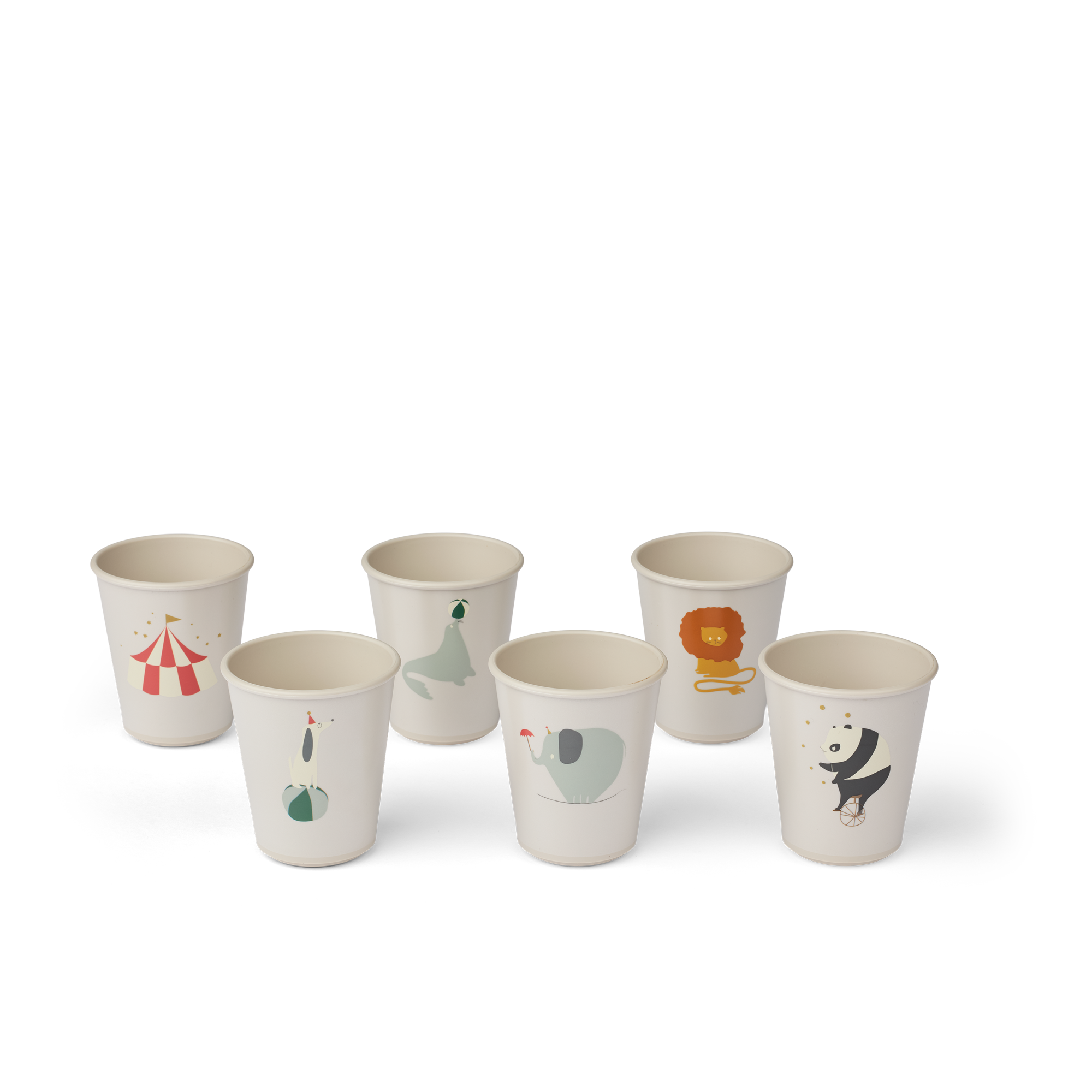 Drinkbekers Lana Circus Sandy 6-pack afbeelding