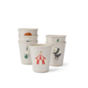 Liewood Drinkbekers Lana Circus Sandy 6-pack Liewood Drinkbekers Lana Circus Sandy 6-pack