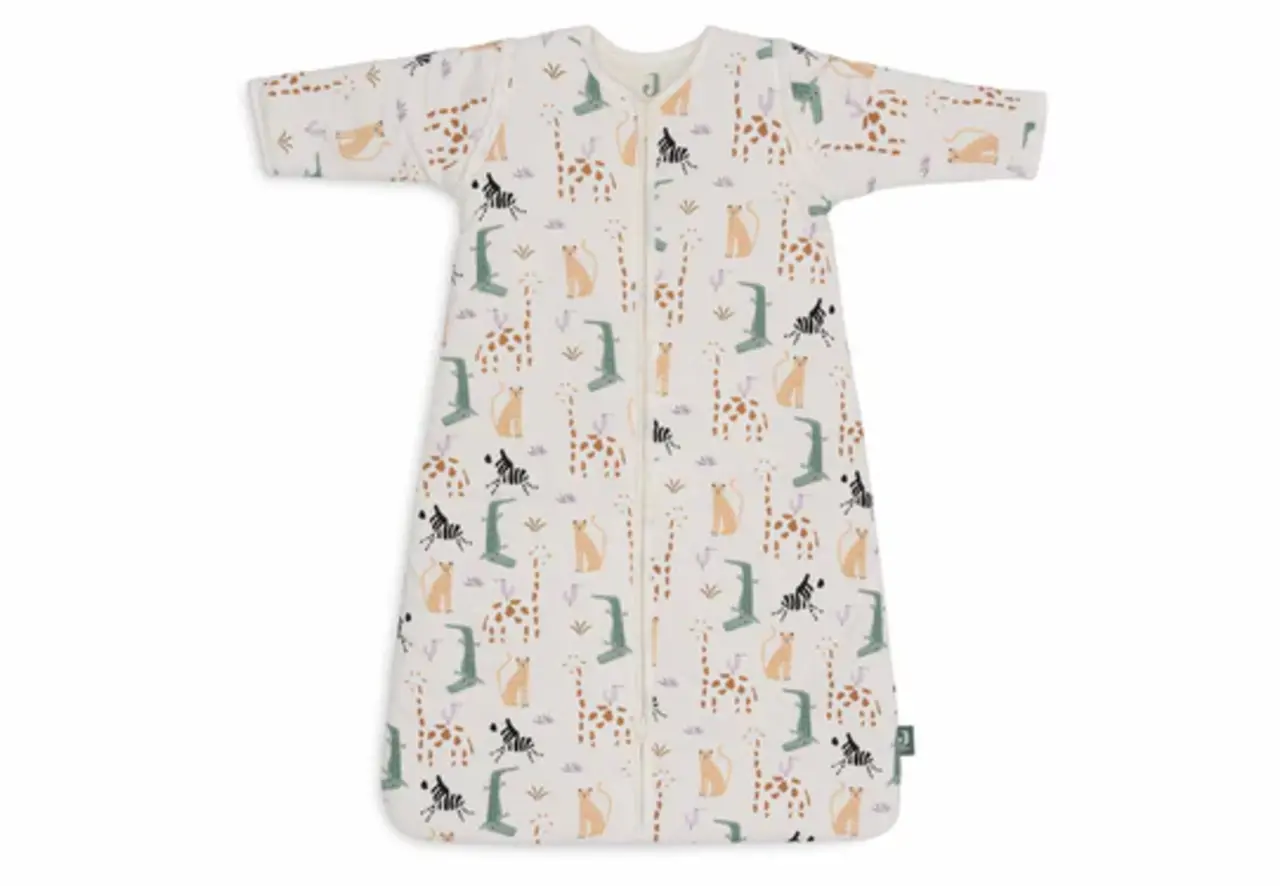 Jollein Slaapzak Jungle Jambo met Afritsbare Mouwen Jollein Slaapzak Jungle Jambo met Afritsbare Mouwen