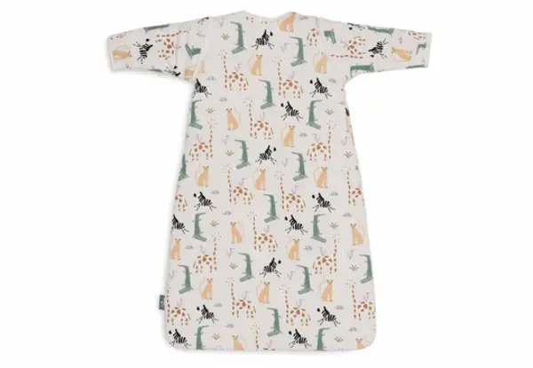 Jollein Slaapzak Jungle Jambo met Afritsbare Mouwen Jollein Slaapzak Jungle Jambo met Afritsbare Mouwen