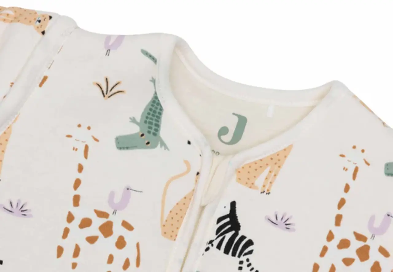 Jollein Slaapzak Jungle Jambo met Afritsbare Mouwen Jollein Slaapzak Jungle Jambo met Afritsbare Mouwen