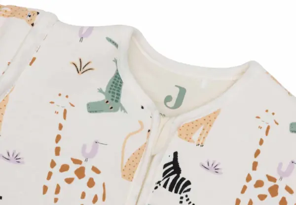 Jollein Slaapzak Jungle Jambo met Afritsbare Mouwen Jollein Slaapzak Jungle Jambo met Afritsbare Mouwen