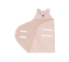 Jollein Wikkeldeken Bear Boucle Wild Rose Jollein Wikkeldeken Bear Boucle Wild Rose