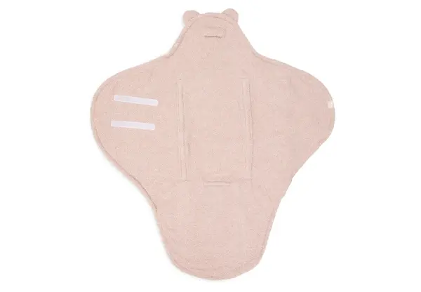 Jollein Wikkeldeken Bear Boucle Wild Rose Jollein Wikkeldeken Bear Boucle Wild Rose