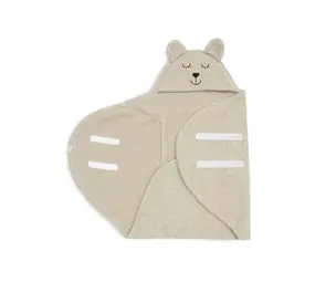 Jollein Wikkeldeken Bear Boucle Olive Green Jollein Wikkeldeken Bear Boucle Olive Green