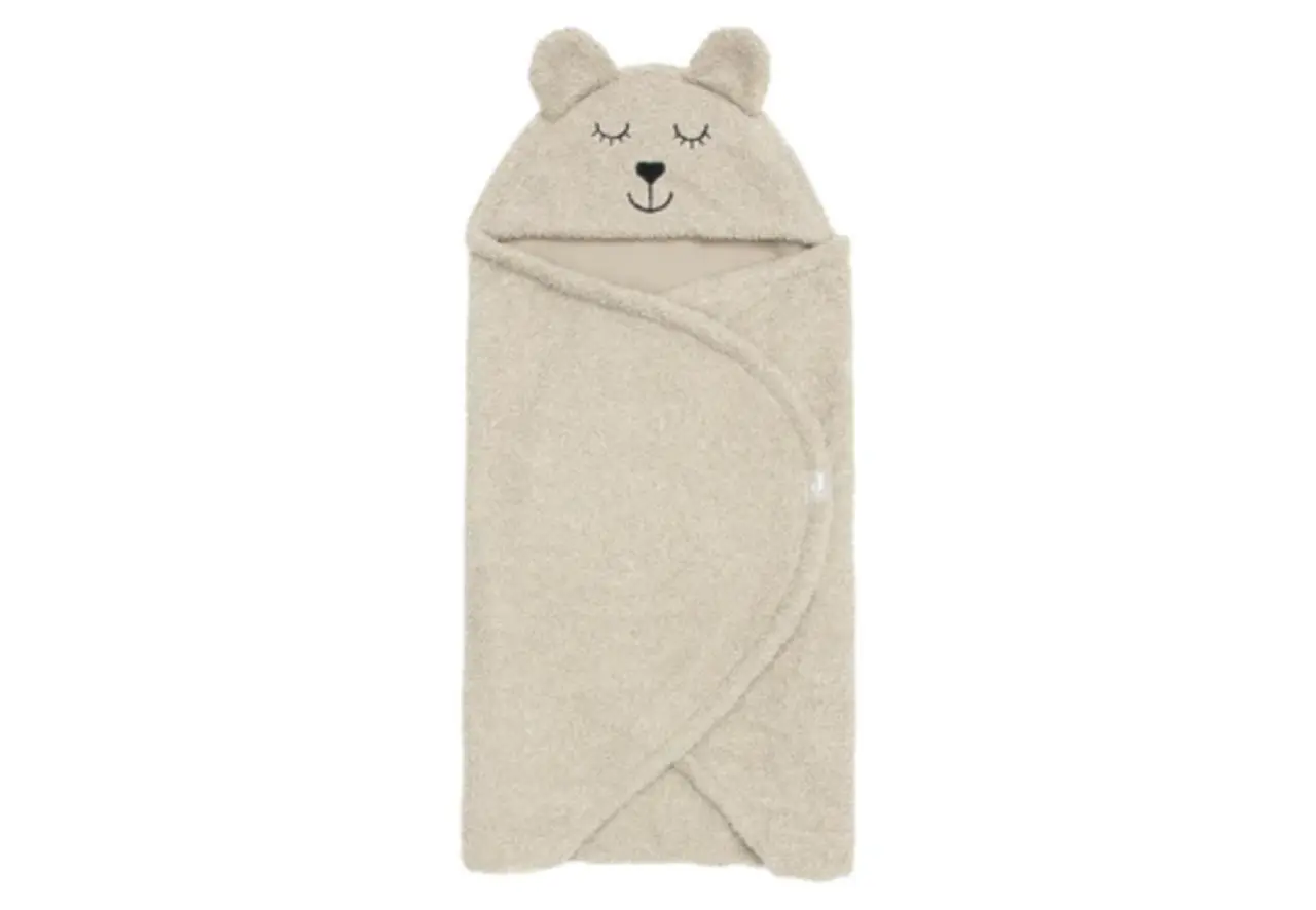 Jollein Wikkeldeken Bear Boucle Olive Green Jollein Wikkeldeken Bear Boucle Olive Green