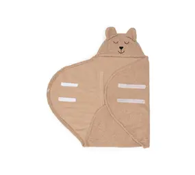 Jollein Wikkeldeken Bear Boucle Biscuit Jollein Wikkeldeken Bear Boucle Biscuit