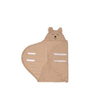 Jollein Wikkeldeken Bear Boucle Biscuit