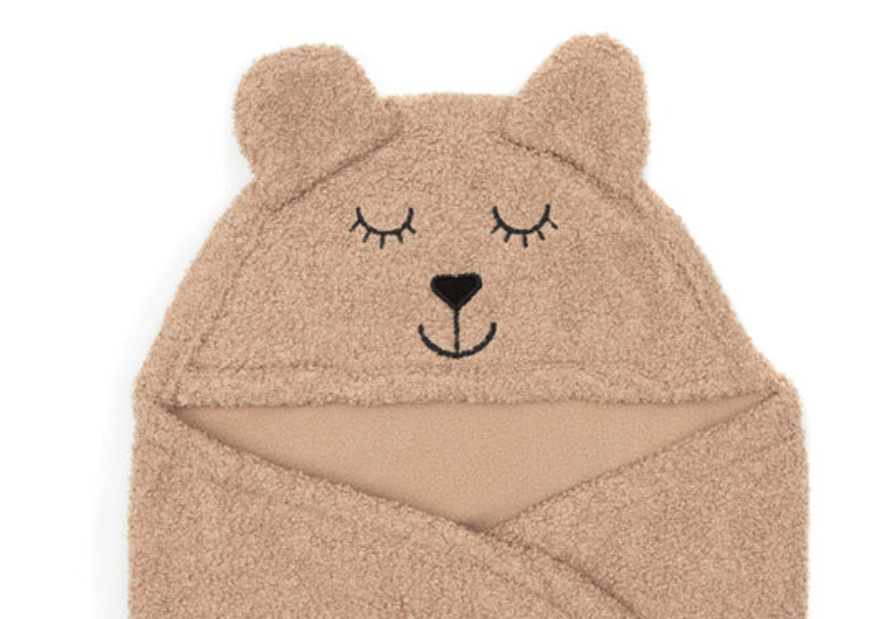 Jollein Wikkeldeken Bear Boucle Biscuit