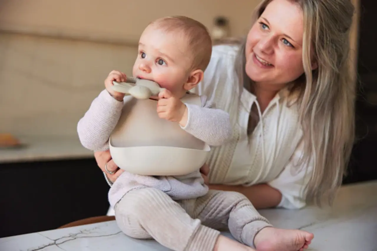 Jollein Slab Siliconen Nougat Jollein Slab Siliconen Nougat