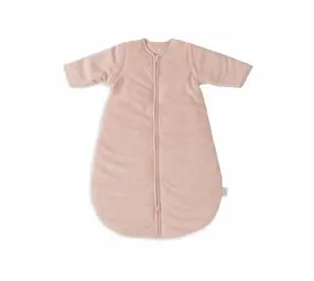 Jollein Slaapzak Rib Wild Rose met Afritsbare Mouwen Jollein Slaapzak Rib Wild Rose met Afritsbare Mouwen