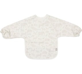 Jollein Slab Waterproof Lange Mouw Animals Nougat Jollein Slab Waterproof Lange Mouw Animals Nougat