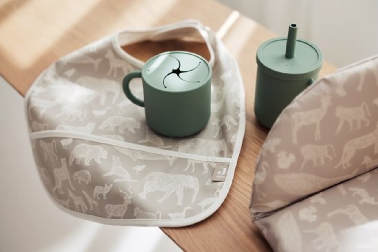 Jollein Slab Waterproof Animals Nougat Jollein Slab Waterproof Animals Nougat