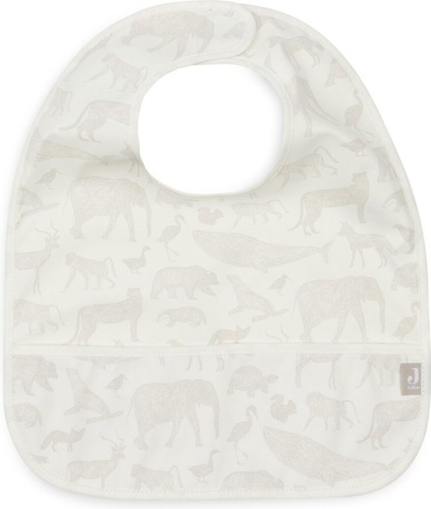 Jollein Slab Waterproof Animals Nougat Jollein Slab Waterproof Animals Nougat