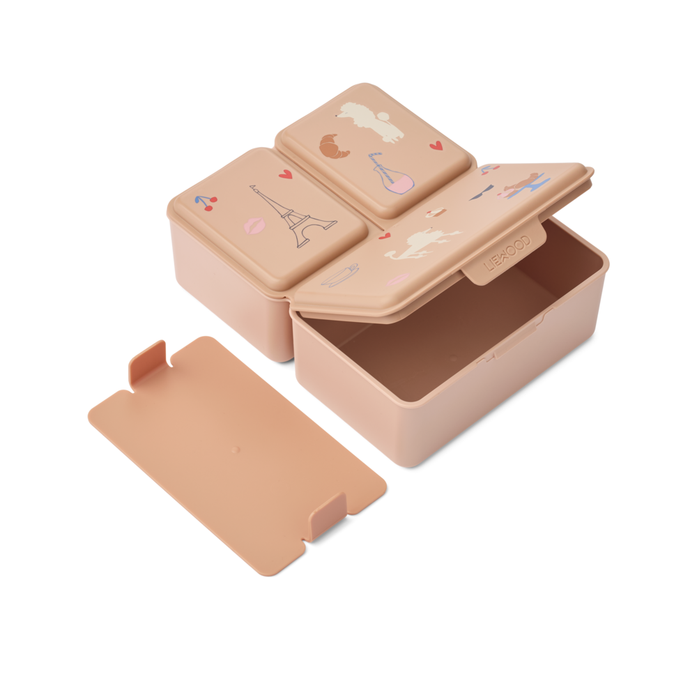 Liewood Lunchbox Driss Paris Pale Tuscany Liewood Lunchbox Driss Paris Pale Tuscany