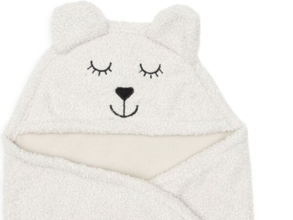 Jollein Wikkeldeken Bear Boucle Oatmeal Jollein Wikkeldeken Bear Boucle Oatmeal
