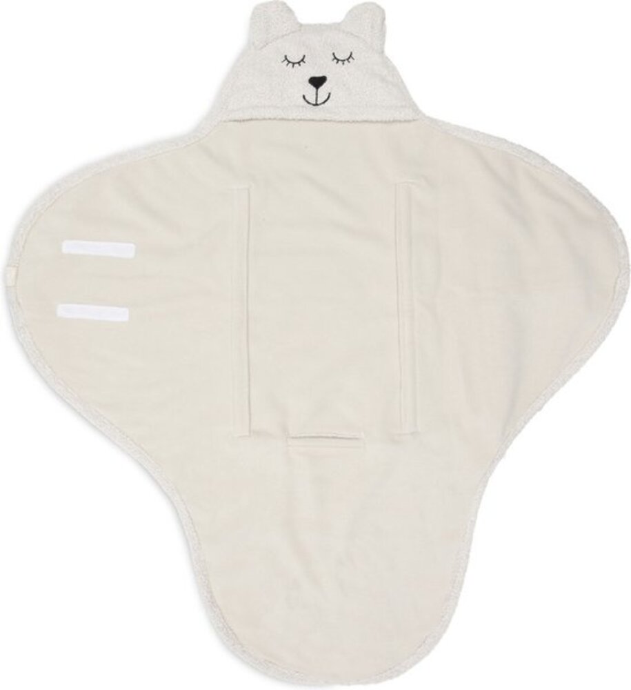 Jollein Wikkeldeken Bear Boucle Oatmeal Jollein Wikkeldeken Bear Boucle Oatmeal