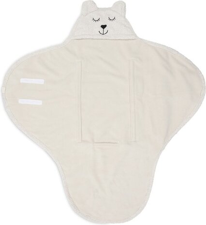 Jollein Wikkeldeken Bear Boucle Oatmeal Jollein Wikkeldeken Bear Boucle Oatmeal