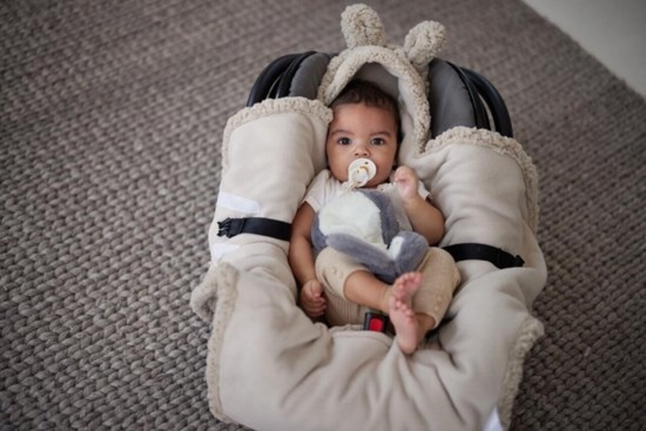 Jollein Wikkeldeken Bunny Nougat Jollein Wikkeldeken Bunny Nougat