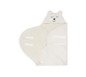 Jollein Wikkeldeken Bear Boucle Oatmeal Jollein Wikkeldeken Bear Boucle Oatmeal