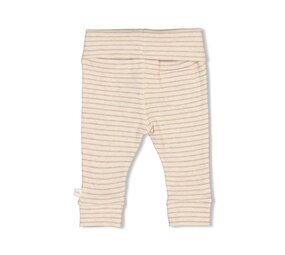 Feetje Babykleding Broek Rib met Streep Taupe Melange Feetje Babykleding Broek Rib met Streep Taupe Melange