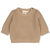 Feetje Babykleding Sweater Gebreid Taupe Melange Feetje Babykleding Sweater Gebreid Taupe Melange